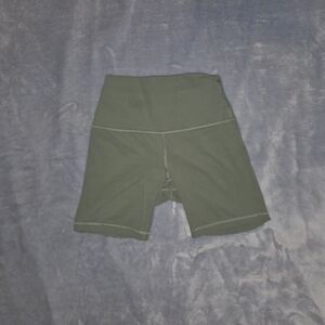 lululemon athletica Green Bike Shorts